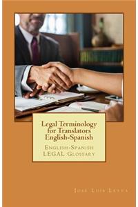 Legal Terminology for Translators English-Spanish