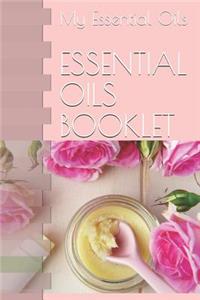 Essential Oils Booklet