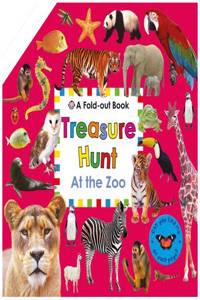 Fold Out Treasure Hunt - At The Zoo