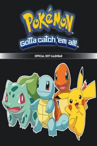 Pokemon Official 2017 Square Calendar