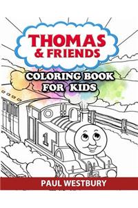 Thomas & Friends Coloring Book for Kids