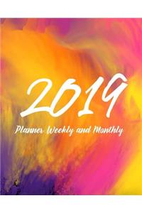 2019 Planner Weekly and Monthly