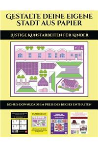 Lustige Kunstarbeiten für Kinder: 20 vollfarbige Vorlagen für zu Hause