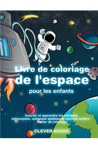 Livre de coloriage de l'espace pour les enfants
