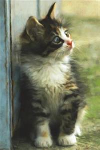Adorable Kitten - Lined Notebook with Margins