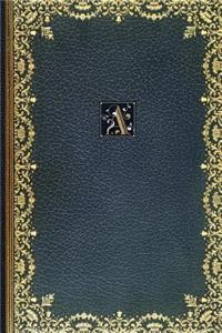 Golden Teal Monogram a 2018 Planner Diary