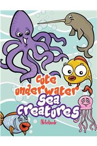 Notebook ( Cute Underwater Sea Creatures Cover )M.J.