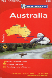 Michelin Australia Map 785