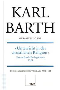 Karl Barth Gesamtausgabe