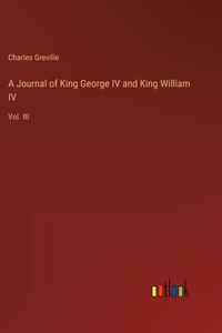 Journal of King George IV and King William IV
