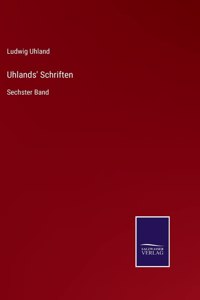 Uhlands' Schriften