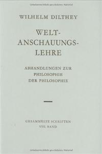 Wilhelm Dilthey-Gesammelte Schriften