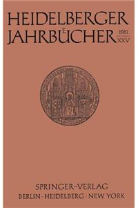 Heidelberger Jahrbücher