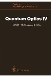 Quantum Optics IV