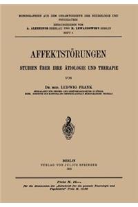 Affektstörungen Studien über Ihre ätiologie und Therapie
