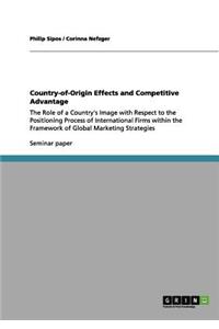 Country-of-Origin Effects and Competitive Advantage