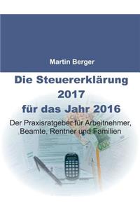 Steuererklarung 2017 Fur Das Jahr 2016