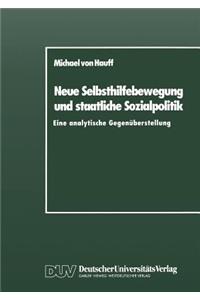 Neue Selbsthilfebewegung Und Staatliche Sozialpolitik