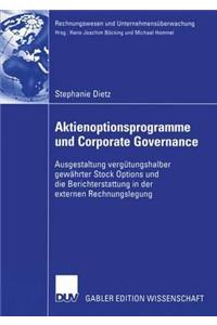 Aktienoptionsprogramme Und Corporate Governance