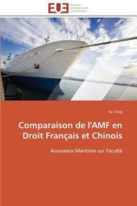 Comparaison de l'amf en droit français et chinois
