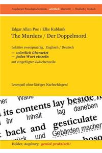 The Murders / Der Doppelmord -- Lektüre zweisprachig, Englisch / Deutsch,