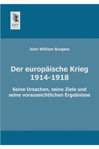 Europaische Krieg (1914-1918)