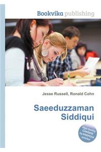 Saeeduzzaman Siddiqui