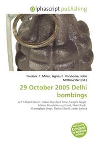 29 October 2005 Delhi Bombings