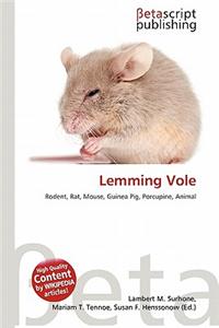 Lemming Vole