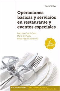 Operaciones basicas y servicios en restaurante y eventos especiales 2.a edicion
