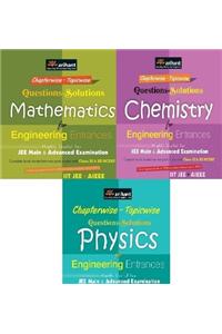 Engineering Entrances Physics, Chemistry & Mathematics Chapterwise Topic Wise (Set Of 3 Books)