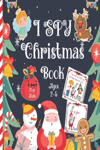 I Spy Christmas Book For kids Ages 2-5