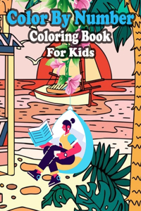 Color By Number Coloring Book For Kids