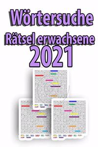 Wörtersuche rätsel erwachsene 2021