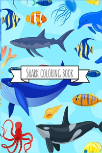 Shark Coloring Book