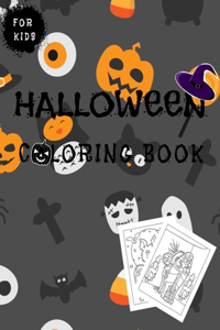Halloween Coloring Book For Kids