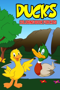 Ducks Coloring Book for Kids