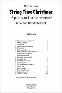 String Time Christmas: 16 pieces for flexible ensemble