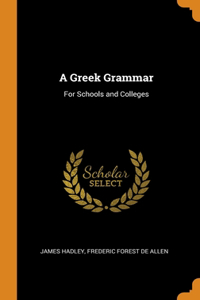 A Greek Grammar