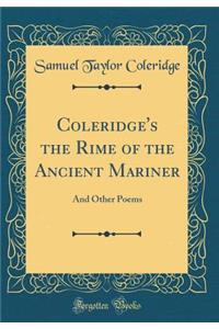 Coleridge's the Rime of the Ancient Mariner