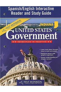 Indiana United States Government Spanish/English Interactive Reader and Study Guide: Principles in Practice