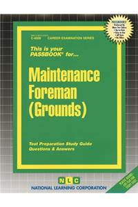 Maintenance Foreman (Grounds)