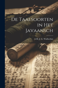 De Taalsoorten in Het Javaansch