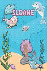 Handwriting Practice 120 Page Mermaid Pals Book Sloane