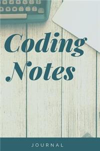 Coding Notes Notebook Journal