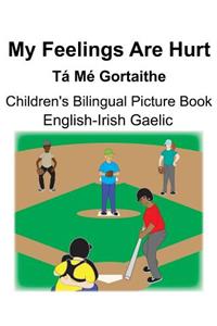 English-Irish Gaelic My Feelings Are Hurt/Tá Mé Gortaithe Children's Bilingual Picture Book