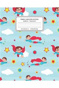 Primary Composition Notebook Grades K-2 Story Journal