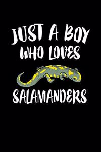 Just A Boy Who Loves Salamanders
