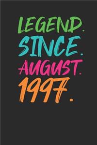 Legend Since August 1997