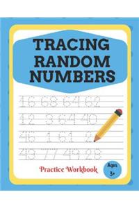 Tracing Random Numbers Practice Workbook